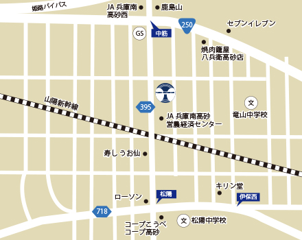アクセスマップ